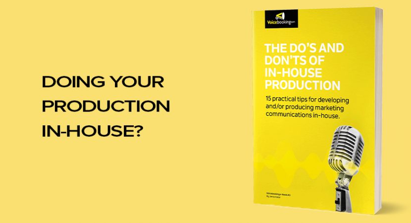 The Do's and Dont's of In-house production whitepaper