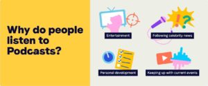 Why people listen to podcasts? Overview
