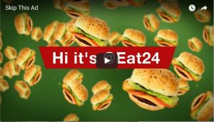 eat 24 yt ad screenshot