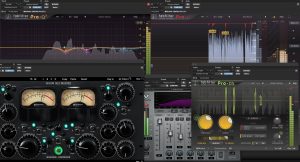 audio mixing screenshot